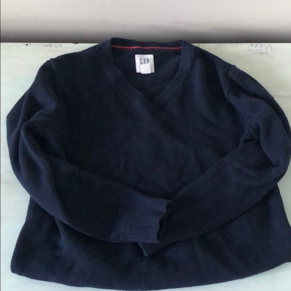 GAP boys navy sweater